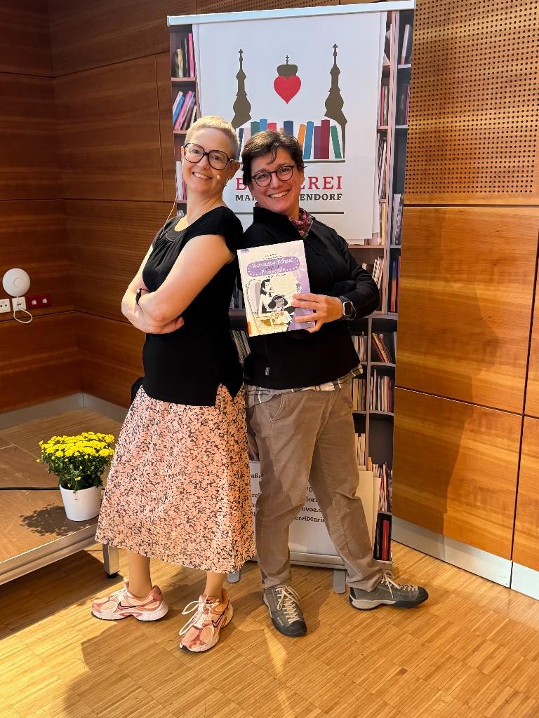 Petra Piuk liest für die Volksschule 2025 