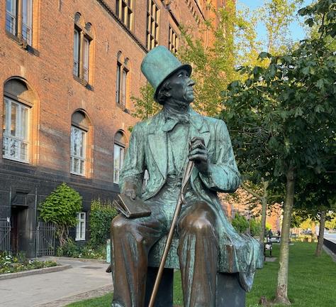 H.C. Andersens Denkmal in Kopenhagen 